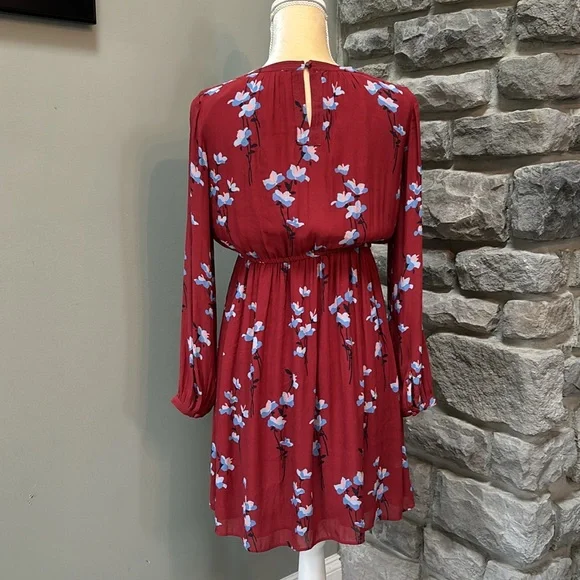 Ann Taylor Loft fall floral dress, XSP, like new - Picture 4 of 7
